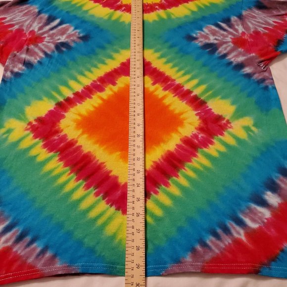 Hanes Boho Bohemia Tie Dye T-shirt 100% cotton Size XL. - Picture 11 of 11